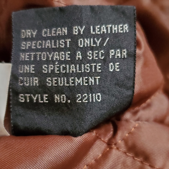 Men's Brown SUEDE lined jacket- Bomer style - Picture 6 of 9